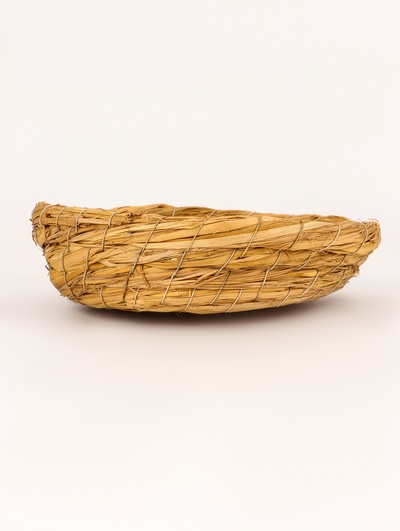 Гнездо для птиц плетёное, 20.5×4 см, солома