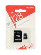 Карта памяти micro SDXC Smartbuy, 128 Гб, класс 10, UHS-1, с адаптером SD - Фото 3