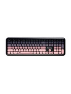 Комплект клавиатура и мышь Smartbuy SBC-666395AG-KP, беспроводной, USB, 1хАА, чёрно-розовый - Фото 3