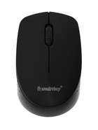 Мышь Smartbuy ONE 202AG-K, беспроводная, 3 кнопки, 1200 dpi, USB, 1хАА, чёрная - Фото 3