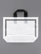 Пакет с петлевой ручкой, полиэтиленовый, белый 35×25×8 см 80 мкм - Фото 3