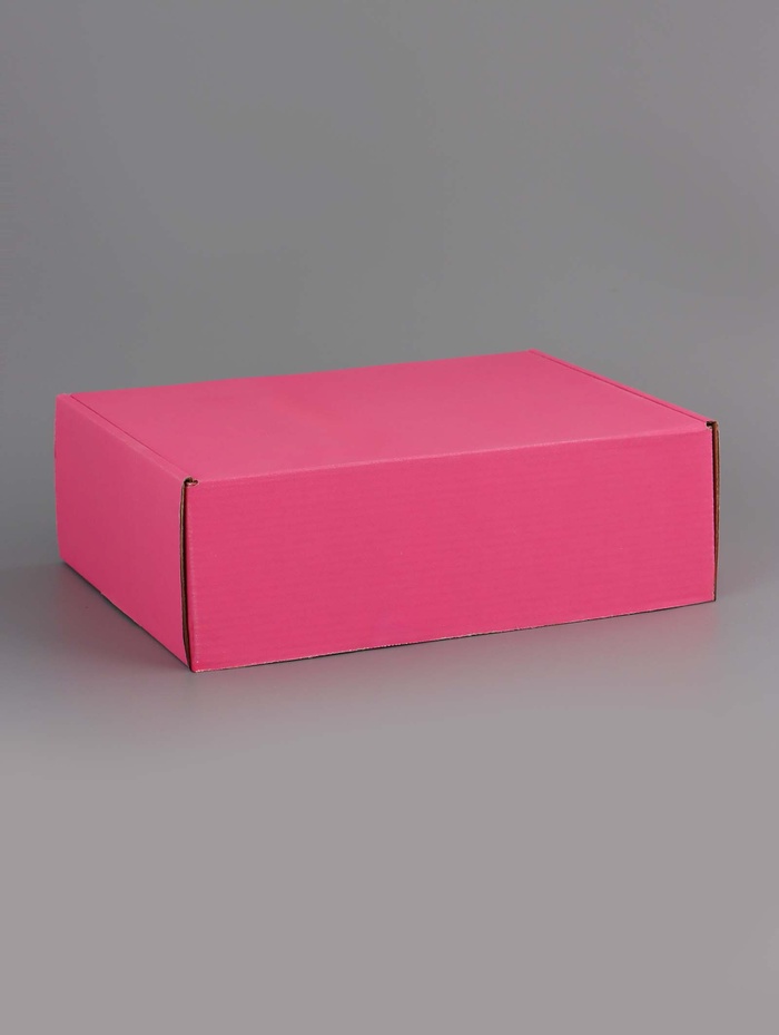 Коробка складная «Розовая» для подарков, хранения и отправки посылок, 27×21×9 см - Фото 1