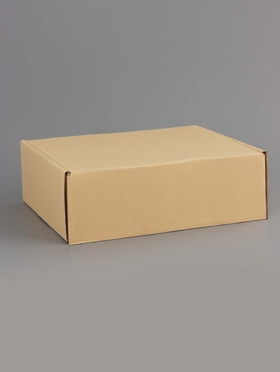 Коробка складная «Бежевая», для подарков, хранения и отправки посылок, 27×21×9 см