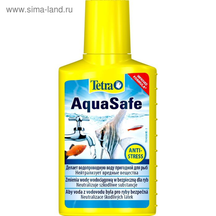Кондиционер для подготовки воды AquaSafe 100мл на 200л - Фото 1