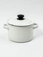 УЦЕНКА Кастрюля цил.борт. 3 л белая (без декора) - Фото 1