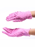 УЦЕНКА Перчатки Benovy нитриловые медицинские, роз. 3.8 гS,50 пар - Фото 1