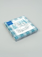 Салфетки бумажные трёхслойные «Скатерть с лошадью на зеленом», 33×33, 20 шт. - фото 809260049