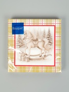 Салфетки бумажные трёхслойные «Скатерть с лошадью на золоте», 33×33, 20 шт. - фото 809260061