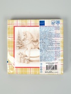 Салфетки бумажные трёхслойные «Скатерть с лошадью на золоте», 33×33, 20 шт. - фото 809260062