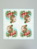 Салфетки бумажные трёхслойные «Новогодний пони», 33×33, 20 шт. - фото 809304830