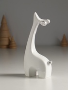 Фигурка «Оленёнок», 17.5×8.5×4.5 см, белый с посеребрением - Фото 3