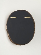 Панно настенное «Голова Лошади», декор интерьерный, 12×25×21 см, бронза с позолотой - Фото 5