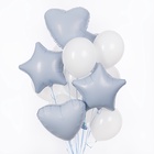 Воздушные шары фольгированные «Сердце», 5 шт. - Фото 2