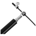 УЦЕНКА Скакалка спортивная ONLYTOP, 2.8 м, регулируемая, скоростная, с подшипником, чёрная - Фото 5