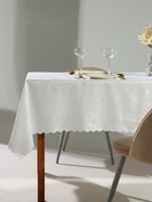 Скатерть «Доляна», белая, 140×100 см - фото 59409530