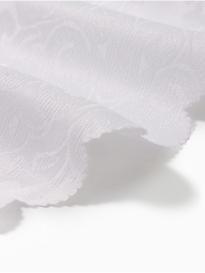 Скатерть «Доляна», круглая, белая, d=200 см