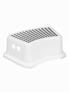 Табурет-подставка детская, для ног, антискользящая., белая, серая - Фото 2