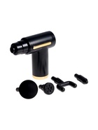 Массажёр для тела LEM-02, вибрационный, 4 насадки, 6 режимов, 1800-3200 об/мин, чёрный - Фото 6