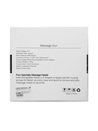 Массажёр для тела LEM-02, вибрационный, 4 насадки, 6 режимов, 1800-3200 об/мин, чёрный - Фото 10