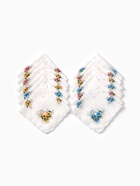 Платки носовые женские «Экономь и Я. Полянка» 30×30 см, набор 12 шт., рис. МИКС - Фото 9