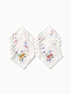 Платки носовые женские «Экономь и Я. Полянка» 30×30 см, набор 12 шт., рис. МИКС - Фото 5