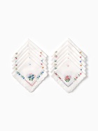 Платки носовые женские «Экономь и Я. Полянка» 30×30 см, набор 12 шт., рис. МИКС - Фото 7