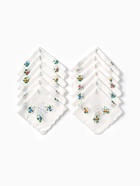 Платки носовые женские «Экономь и Я. Полянка» 30×30 см, набор 12 шт., рис. МИКС - Фото 6