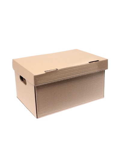 Коробка для хранения, офисная, крафт, 325×235×180 мм