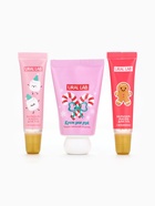 Новогодний подарочный набор косметики: крем для рук, бальзам для губ, пилочка для ногтей, URAL LAB - фото 809260405