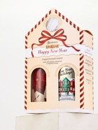 Подарочный набор новогодний Happy New Year: гель для душа, мочалка и термостакан, аромат шампанское, URAL LAB - фото 118993920