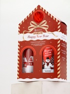 Подарочный набор Happy New Year: гель для душа, мочалка и термостакан, аромат магический, URAL LAB - фото 809260492