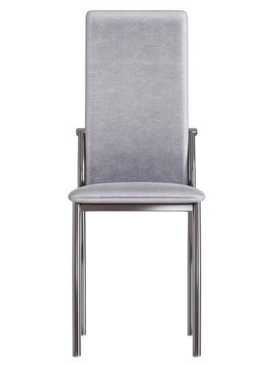 Стул В-610 сидение Бенгал металлик/хром люкс