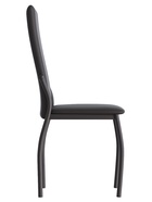 Стул В-610 сидение Экотекс 3001 черный/черный матовый - Фото 2