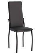 Стул В-610 сидение Экотекс 3001 черный/черный матовый - Фото 4