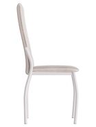 Стул В-610 сидение Бенгал слоновая кость/белый матовый - Фото 2