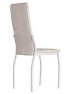 Стул В-610 сидение Бенгал слоновая кость/белый матовый - Фото 3