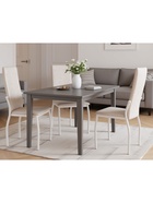 Стул В-610 сидение Бенгал слоновая кость/белый матовый - Фото 5