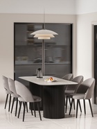 Стул «Шадэ», сиденье «Парма 1011», ножки «СТЕЛС МЕТАЛЛ», цвет мокко/чёрный матовый - Фото 5