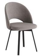 Стул «Шадэ», сиденье «Парма 1011», ножки поворотные «РИЛЛИ», цвет мокко/чёрный матовый - Фото 2