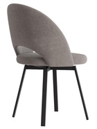 Стул «Шадэ», сиденье «Парма 1011», ножки поворотные «РИЛЛИ», цвет мокко/чёрный матовый - Фото 4