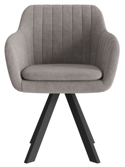 Стул Тревис XL сиденье Парма 1011 мокко/ножки РОДЕО/черный матовый