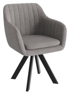 Стул Тревис XL сиденье Парма 1011 мокко/ножки РОДЕО/черный матовый - Фото 2