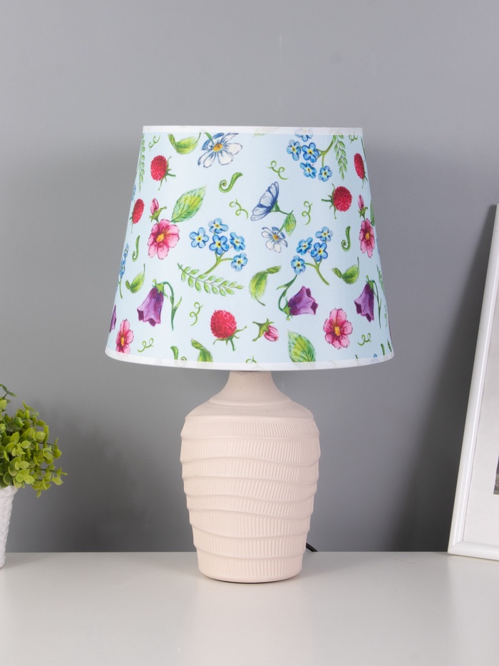 Настольная лампа «Азиза», E14, 40 Вт, белый, RISALUX