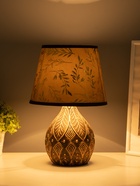 Лампа настольная RISALUX 38046/1, E14, 40 Вт, чёрно-золотой - фото 59409624