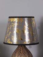 Лампа настольная RISALUX 38046/1, E14, 40 Вт, чёрно-золотой - фото 59409625