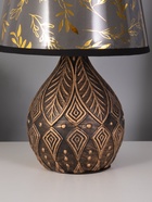 Лампа настольная RISALUX 38046/1, E14, 40 Вт, чёрно-золотой - фото 59409626