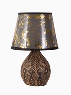 Лампа настольная RISALUX 38046/1, E14, 40 Вт, чёрно-золотой - фото 59409628