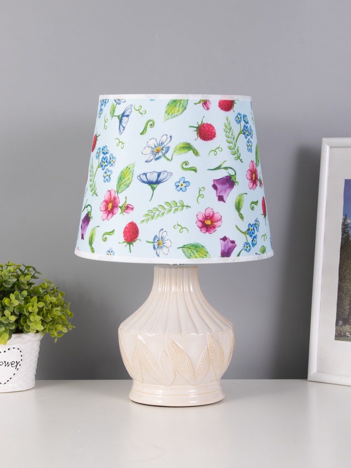 Настольная лампа RISALUX «Глория», Е14, 40 Вт, бежевый