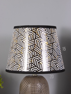 Настольная лампа RISALUX «Лоренза», Е14, 40 Вт, чёрный