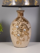 Лампа настольная керамика RISALUX «Цветы-лиана», Е14, 40 Вт, бронза - фото 59409674 Лампа настольная керамика RISALUX «Цветы-лиана», Е14, 40 Вт, бронза - фото 59409674